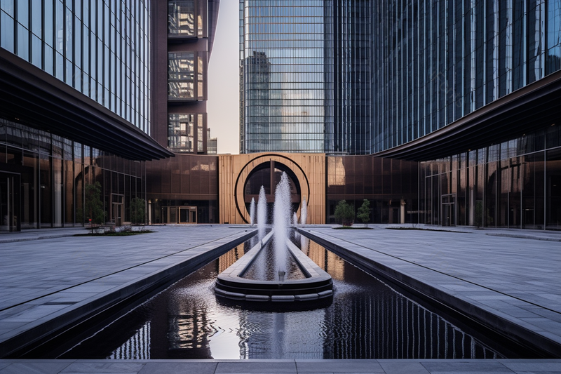 商务办公楼外滩金融中心地标建筑摄影背景图,高清,摄影图,摄影图片,图片大全,摄影图免费下载
